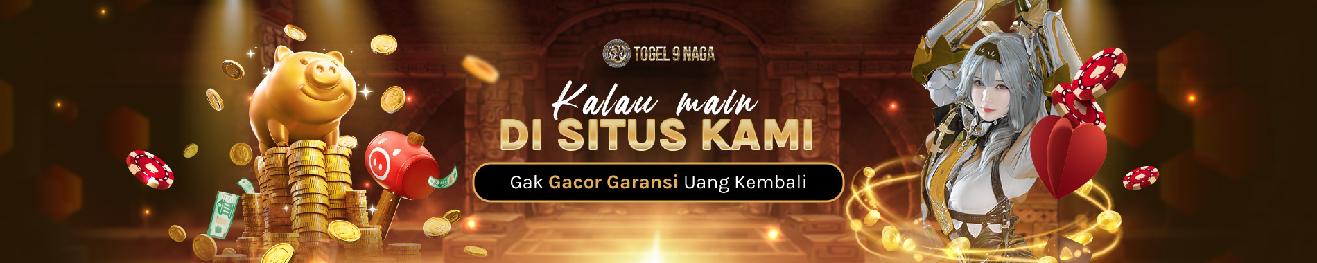 Bonus Garansi Kekalahan 100% togel9naga atau t9naga